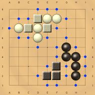 One white group and two black groups